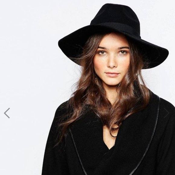 Topshop | Accessories | Topshop Wide Brim Wool Fedora | Poshmark display picture 2
